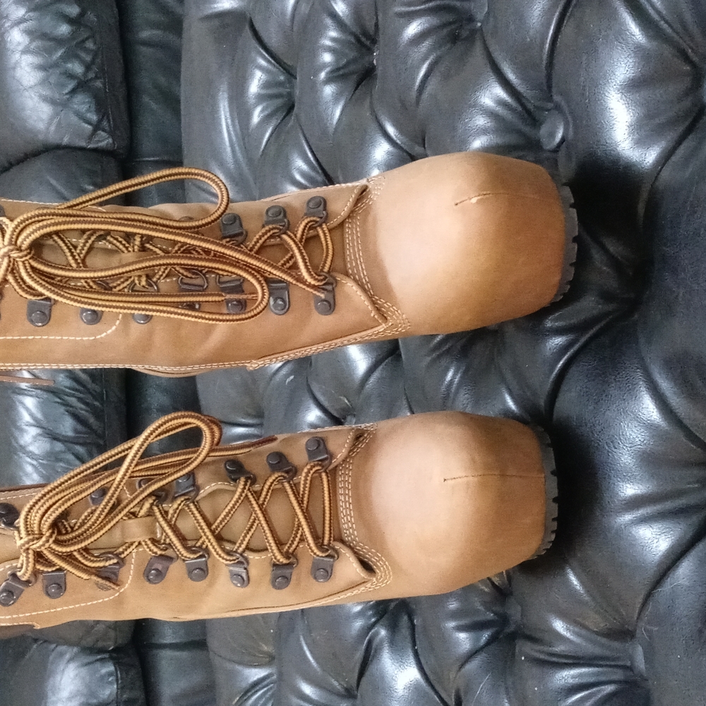 Tan boots